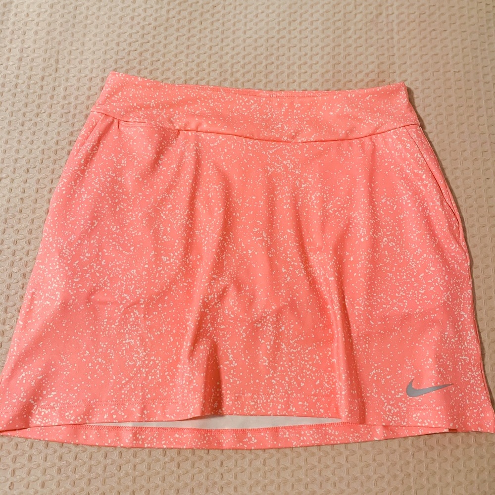 pink nike golf skirt